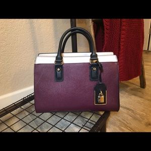 Cranberry colored purse